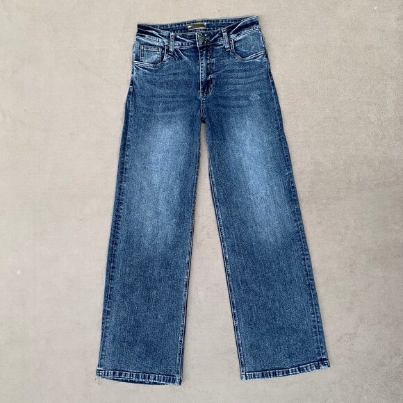 Kut from the Kloth Denim - Kut from the Kloth High Rise Wide Leg High Rise Jeans Sz2